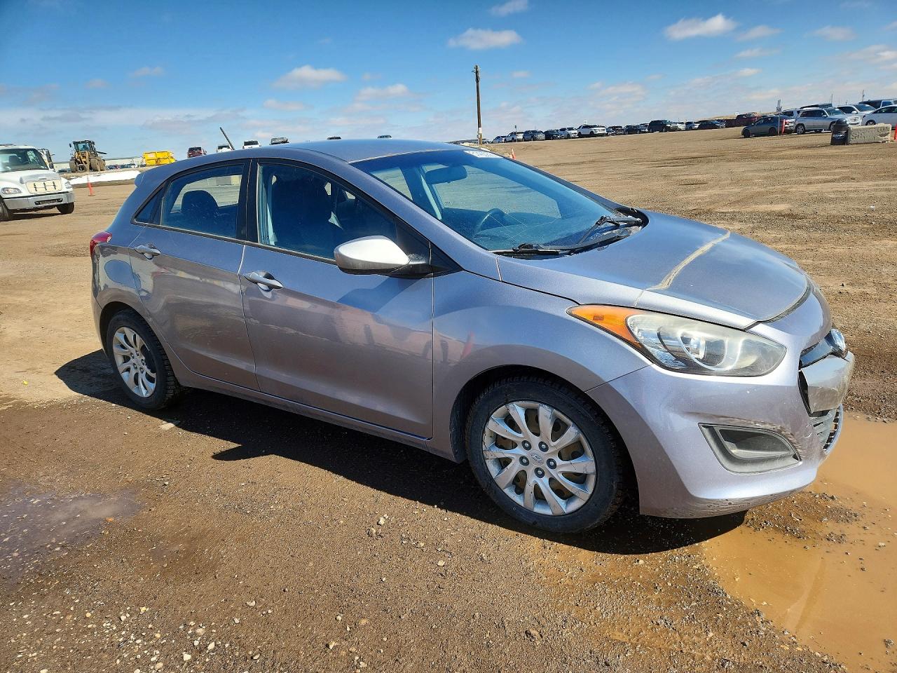 2013 Hyundai Elantra Gt Серебряный vin: KMHD25LE9DU056674