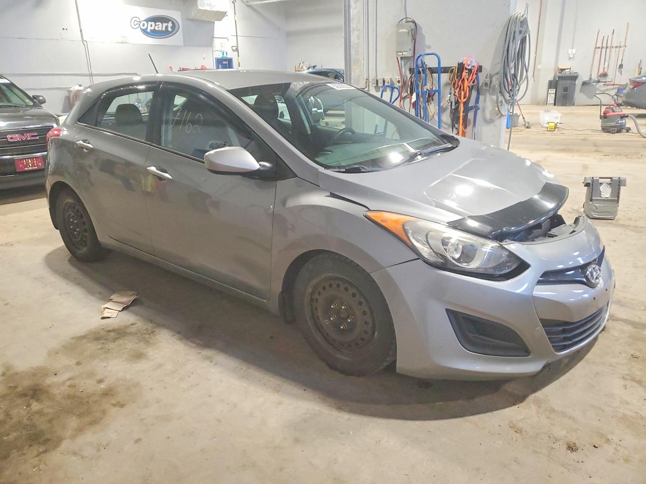 2013 Hyundai Elantra Gt Серебряный vin: KMHD25LE9DU070770