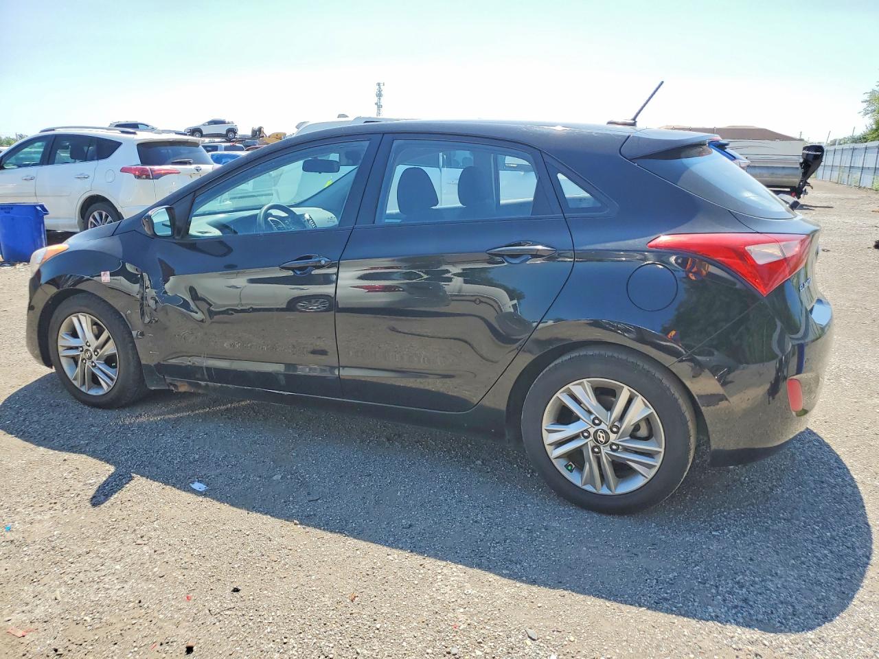 2014 Hyundai Elantra Gt Black vin: KMHD25LH1EU160877