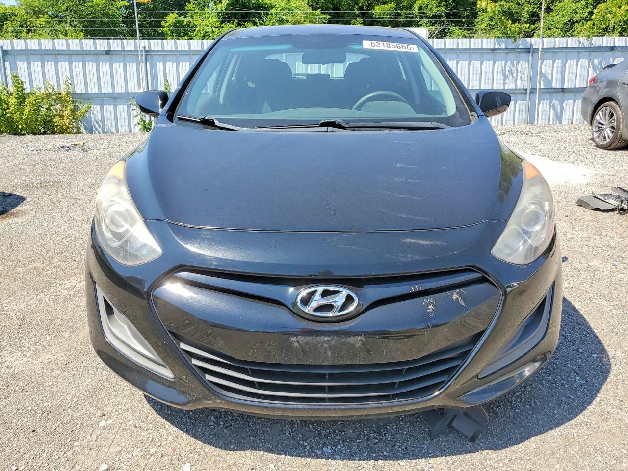 2014 Hyundai Elantra Gt Black vin: KMHD25LH1EU160877