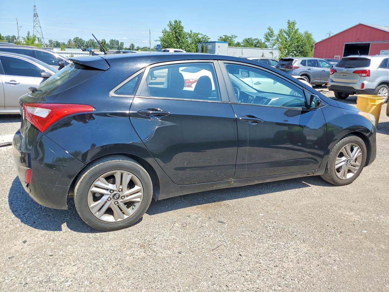 2014 Hyundai Elantra Gt Black vin: KMHD25LH1EU160877