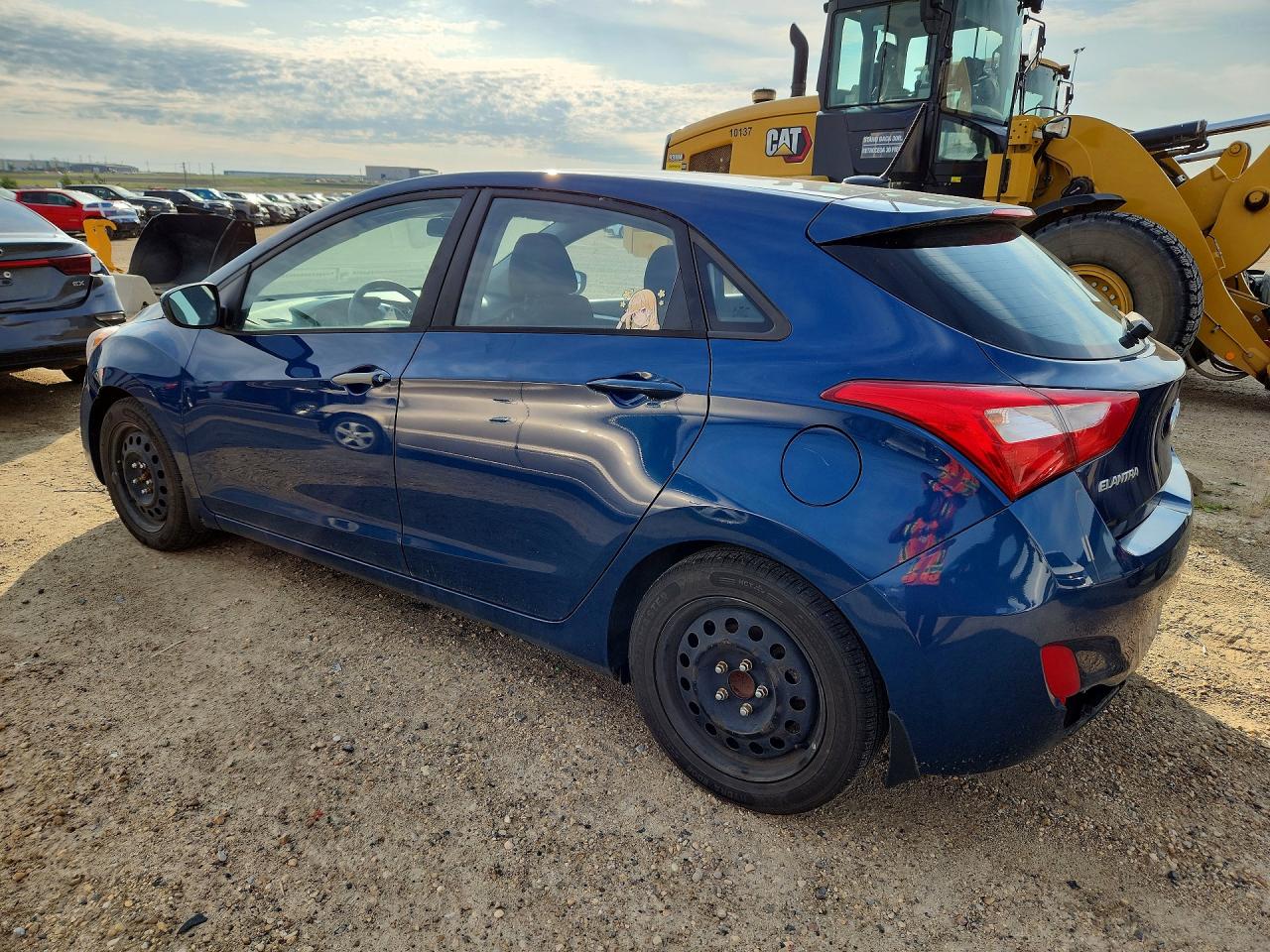 2014 Hyundai Elantra Gt Blue vin: KMHD25LH1EU226392