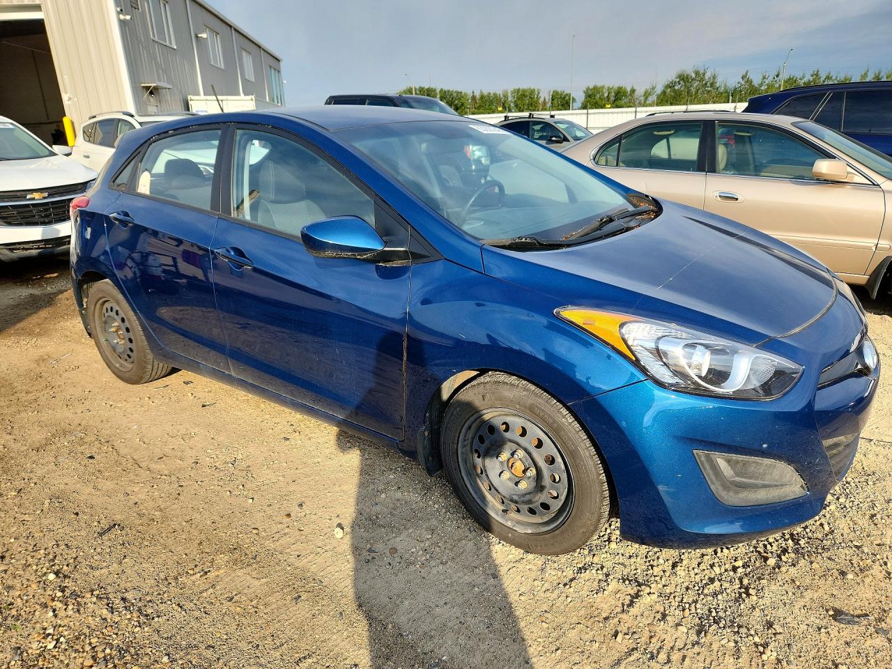 2014 Hyundai Elantra Gt Blue vin: KMHD25LH1EU226392