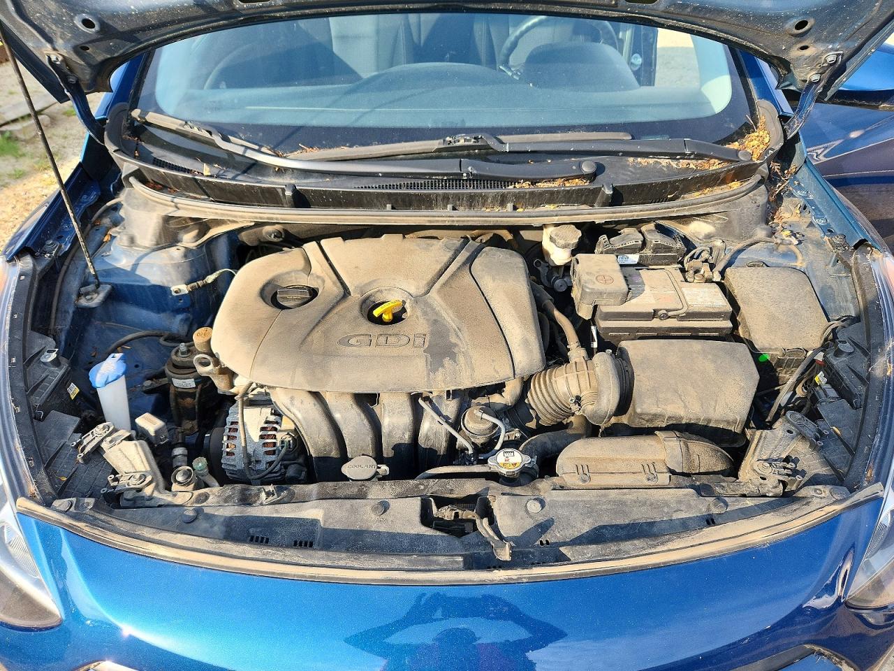2014 Hyundai Elantra Gt Blue vin: KMHD25LH1EU226392