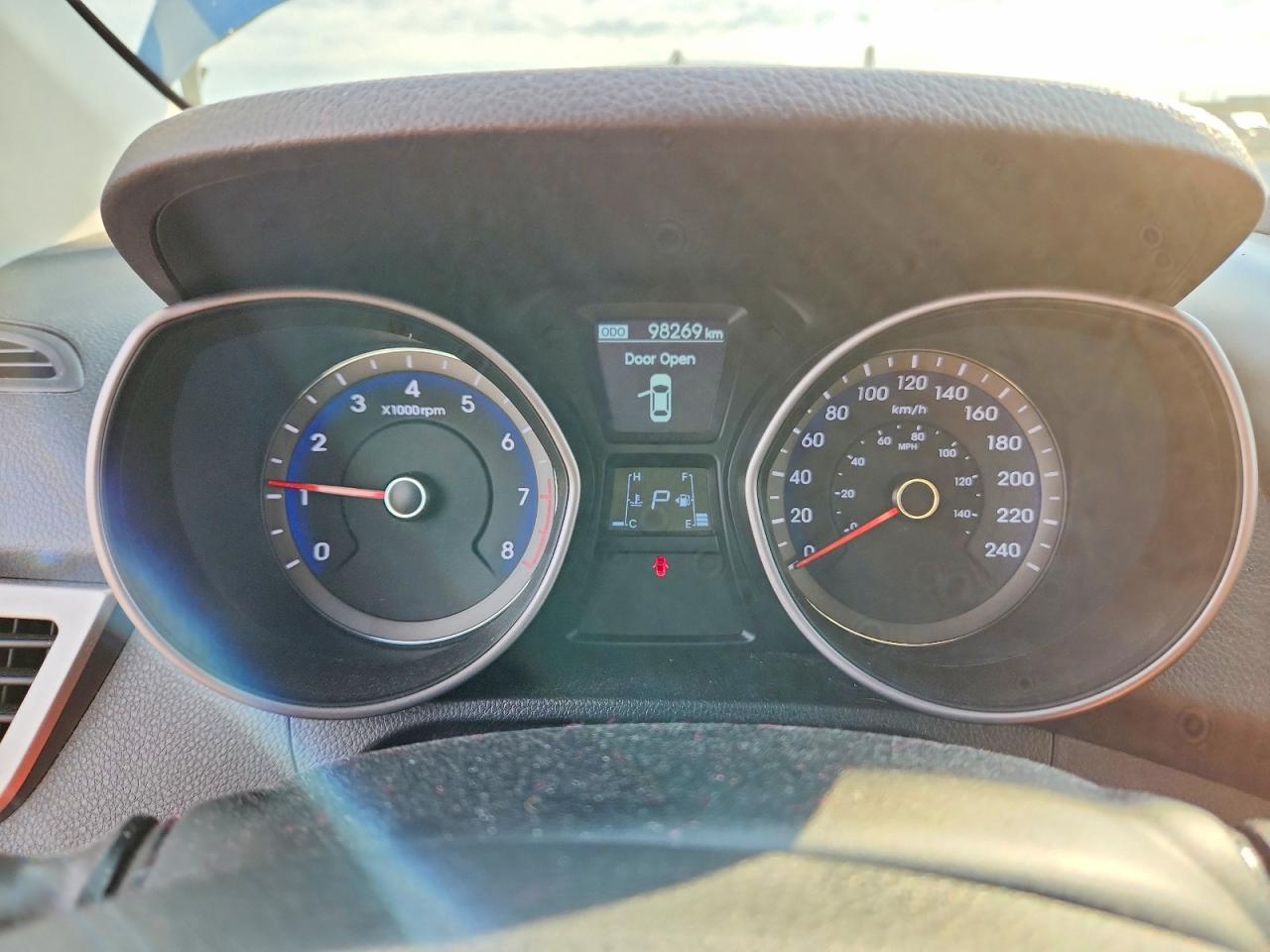 2014 Hyundai Elantra Gt Blue vin: KMHD25LH1EU226392