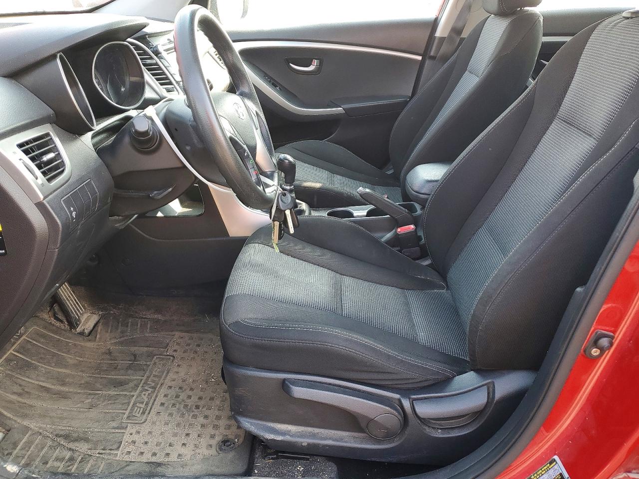 2014 Hyundai Elantra Gt Red vin: KMHD25LH4EU221896