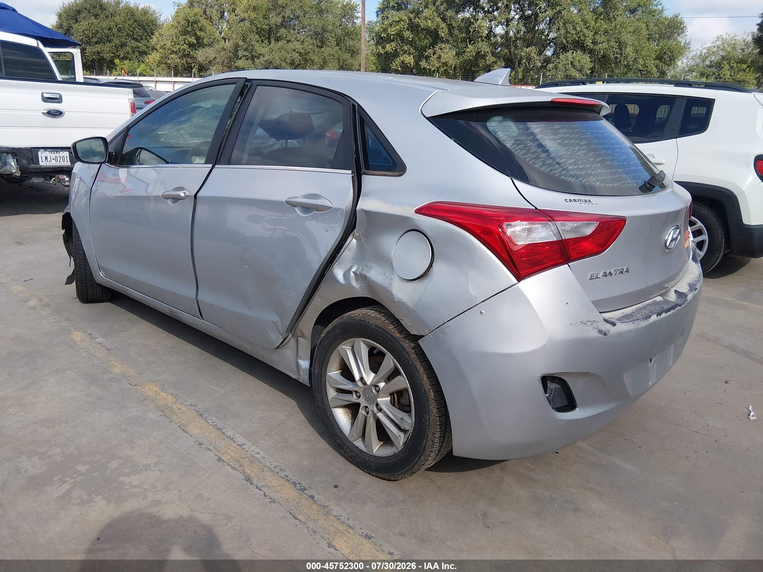 2013 Hyundai Elantra Gt   Серебряный vin: KMHD35LE0DU024029