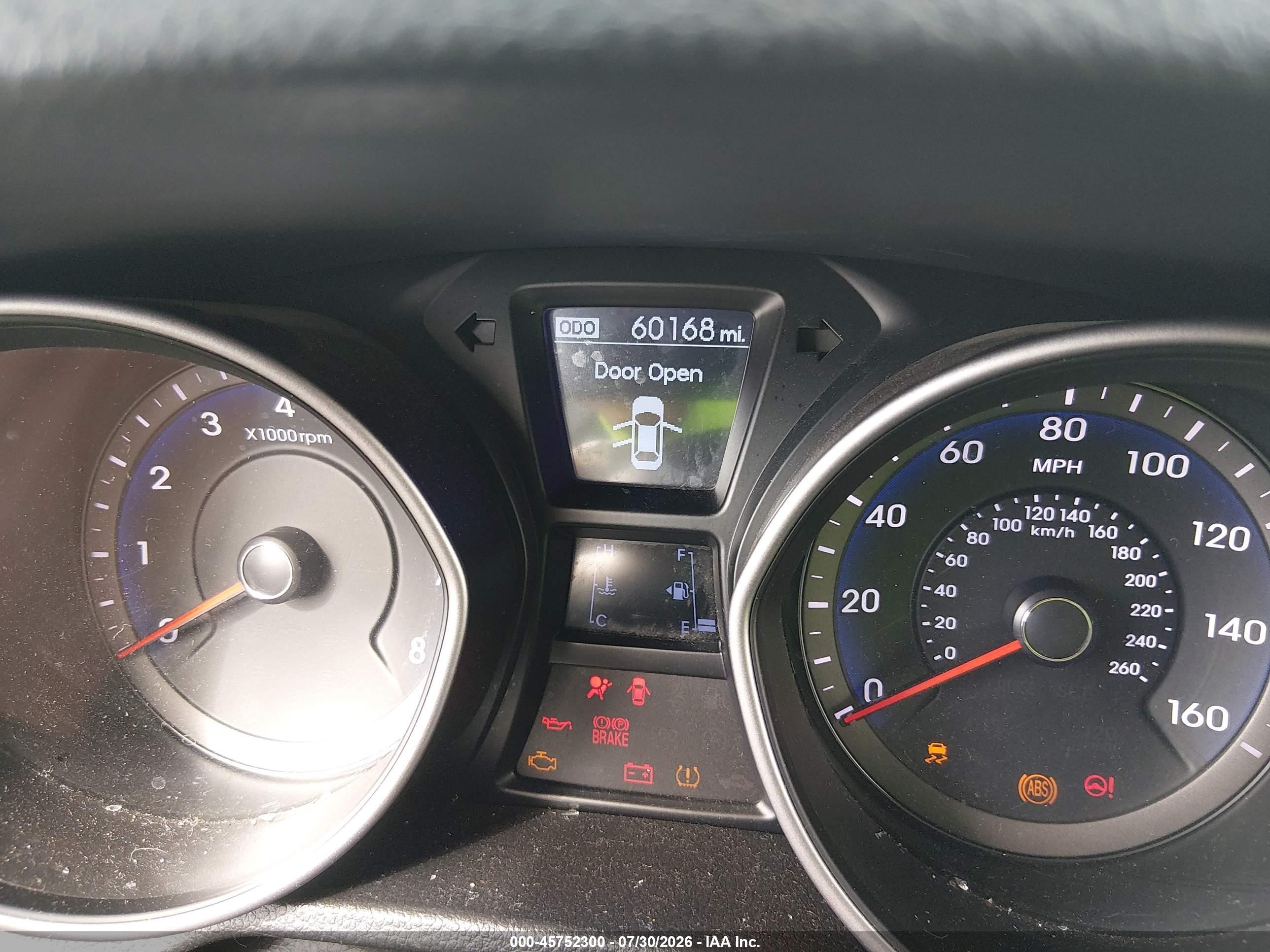 2013 Hyundai Elantra Gt   Серебряный vin: KMHD35LE0DU024029