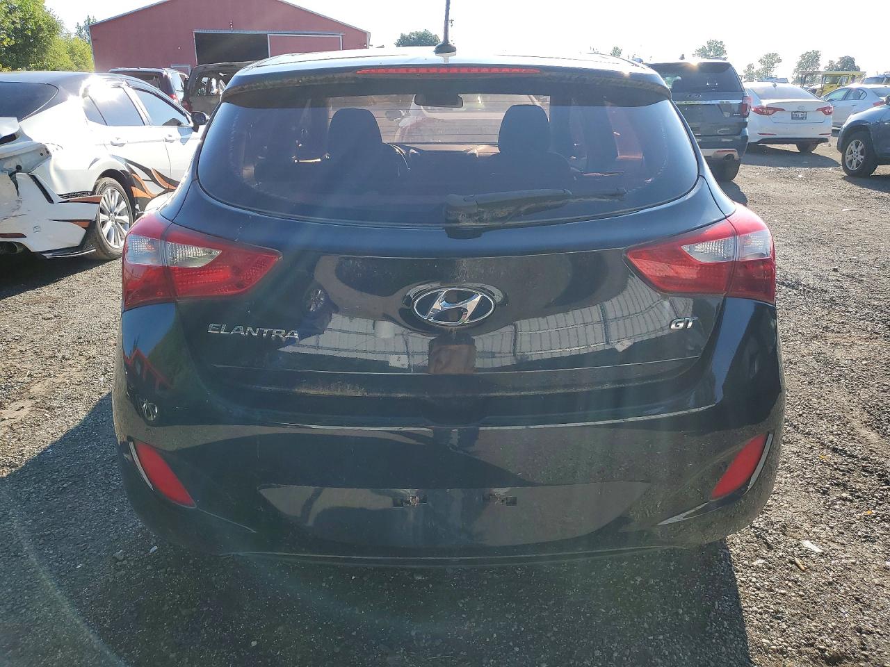 2013 Hyundai Elantra Gt Base Black vin: KMHD35LE0DU031675