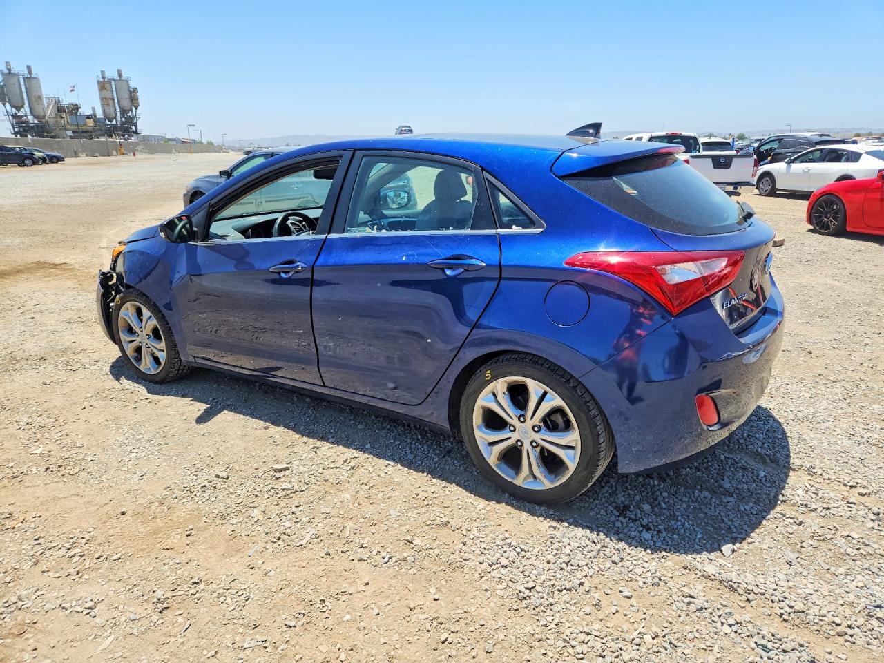 2013 Hyundai Elantra Gt Base Blue vin: KMHD35LE0DU061176