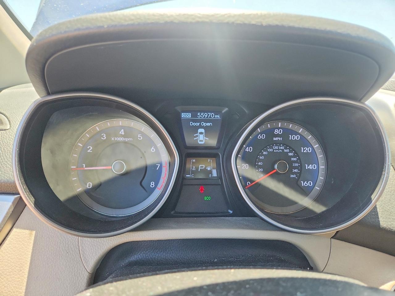 2013 Hyundai Elantra Gt Base Blue vin: KMHD35LE0DU061176