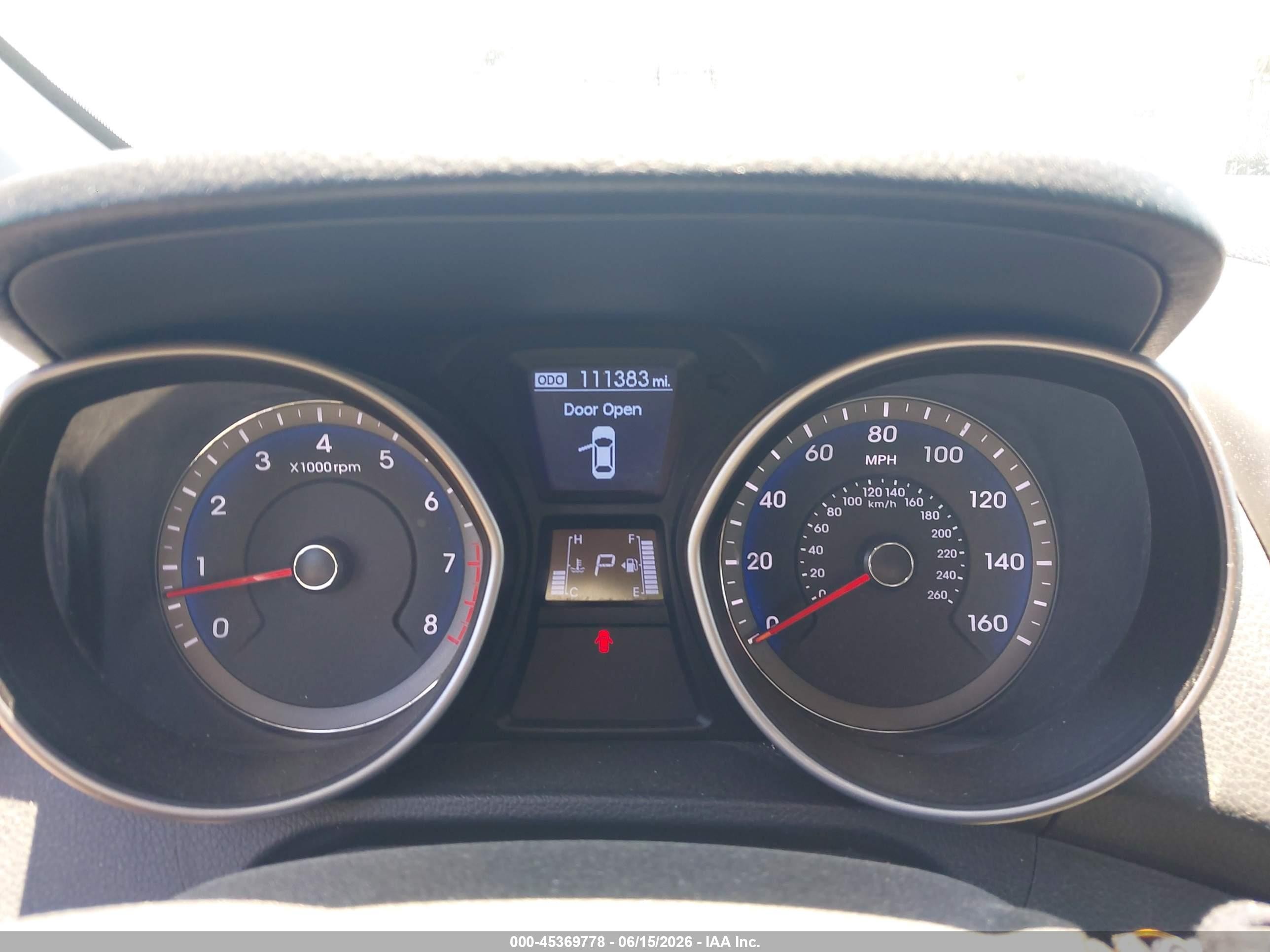2013 Hyundai Elantra Gt   Silver vin: KMHD35LE0DU062733