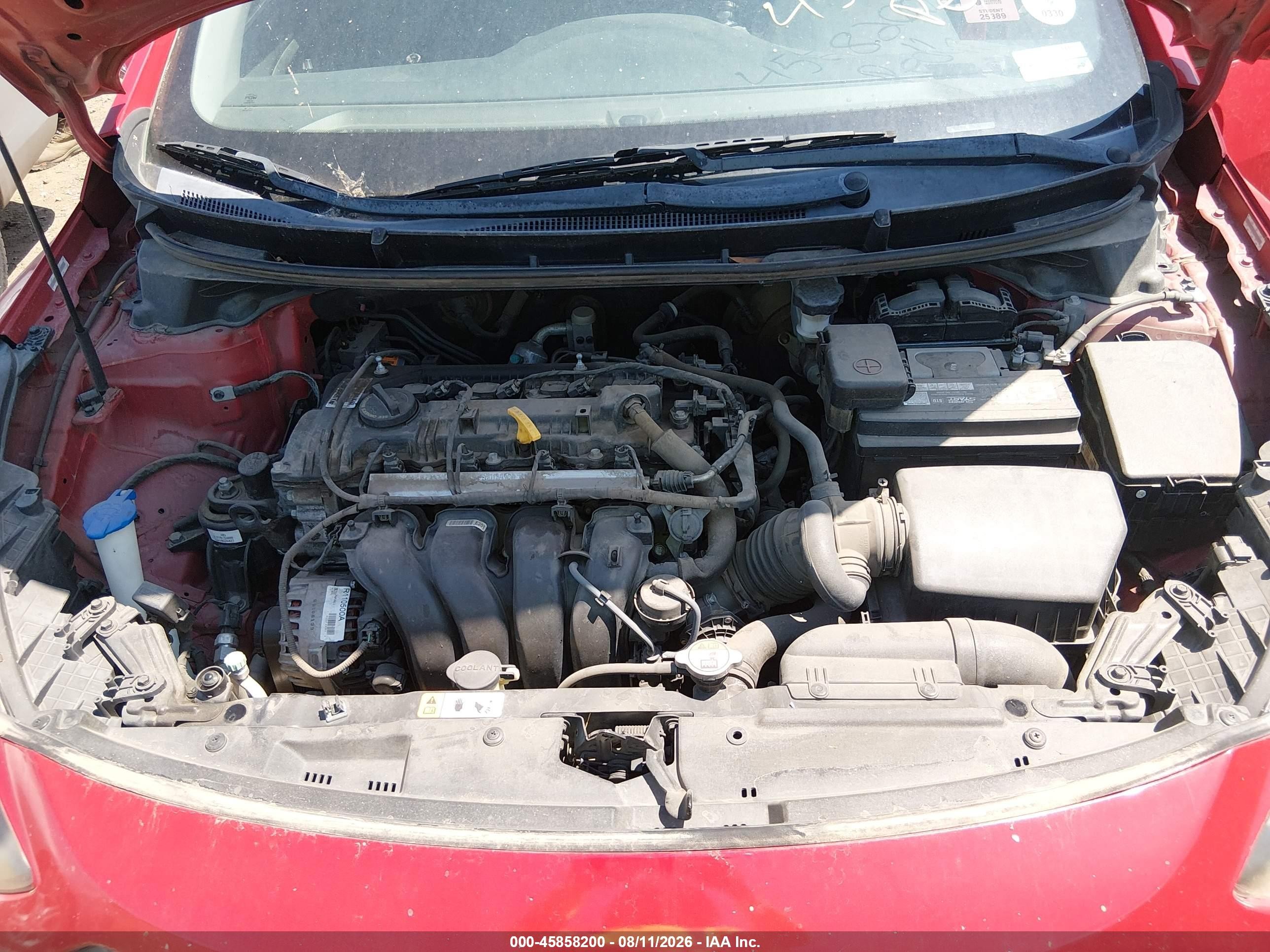 2013 Hyundai Elantra Gt   Red vin: KMHD35LE0DU081430