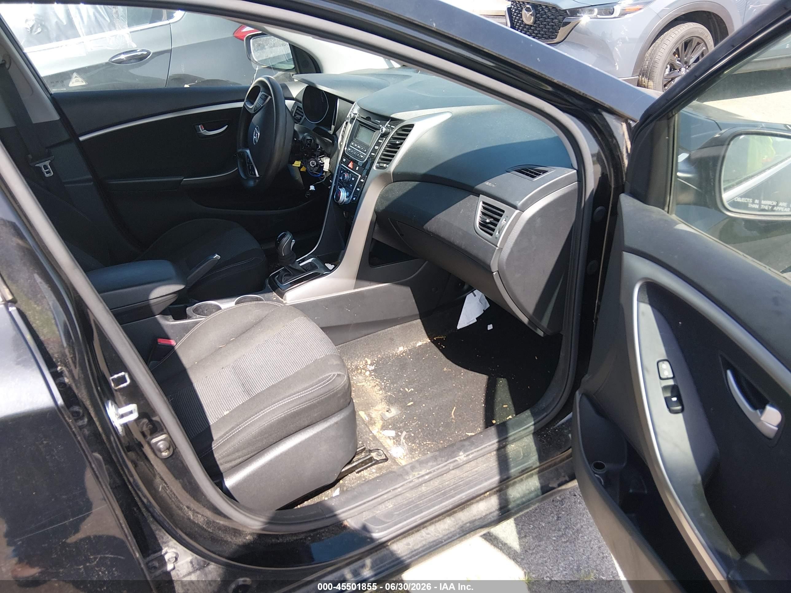 2013 Hyundai Elantra Gt   Черный vin: KMHD35LE0DU089110