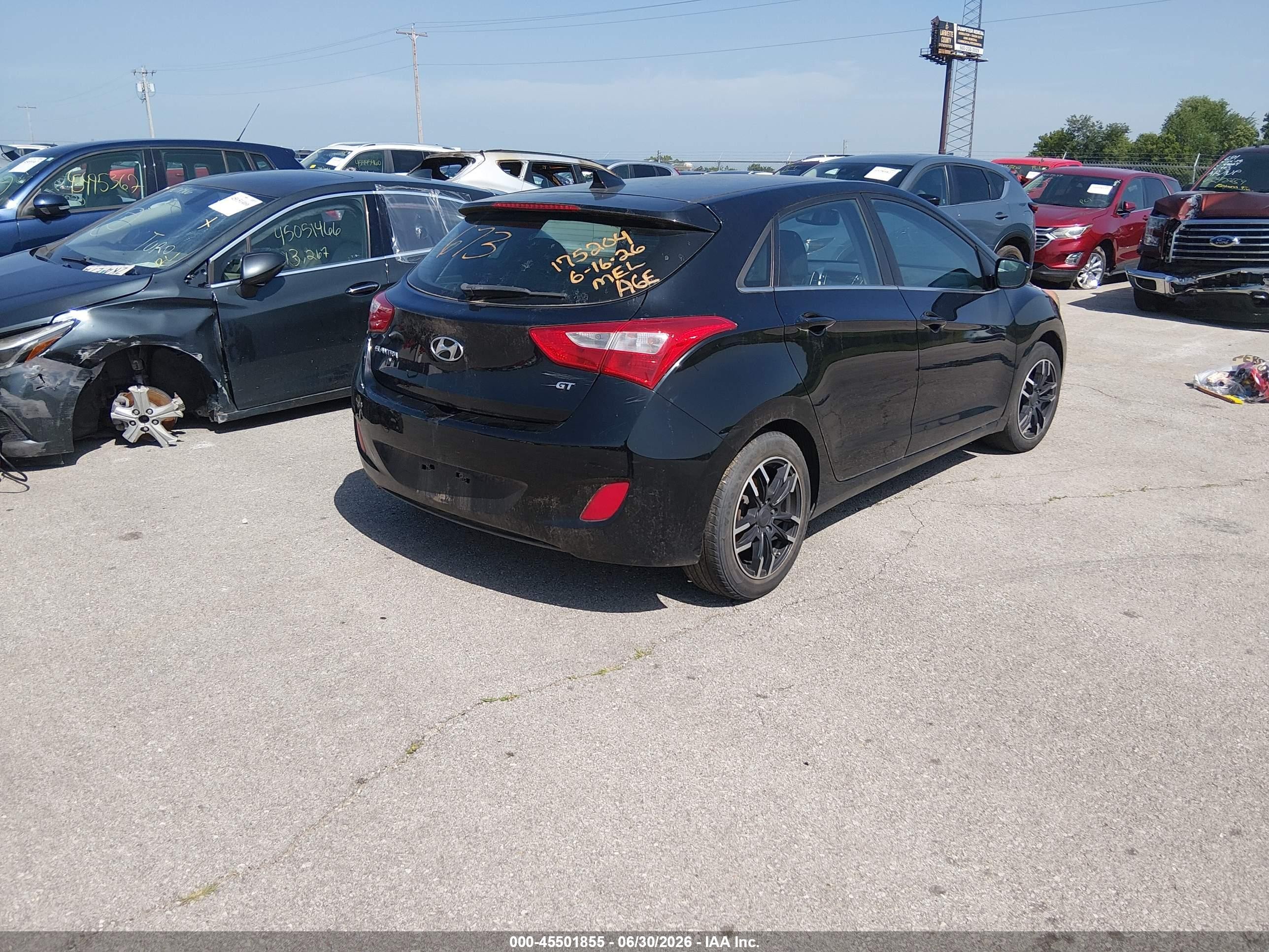 2013 Hyundai Elantra Gt   Черный vin: KMHD35LE0DU089110