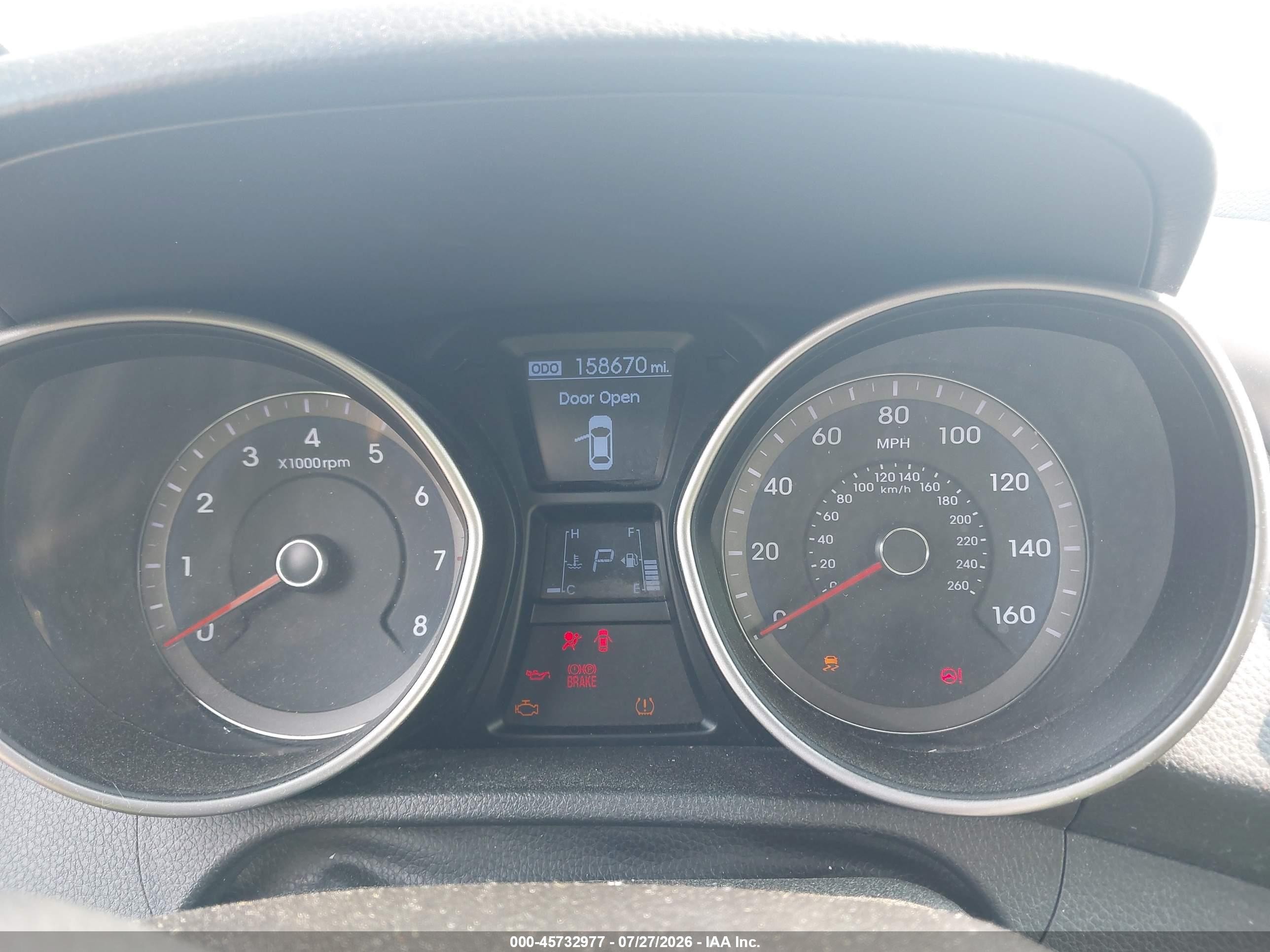 2013 Hyundai Elantra Gt   Black vin: KMHD35LE0DU089978