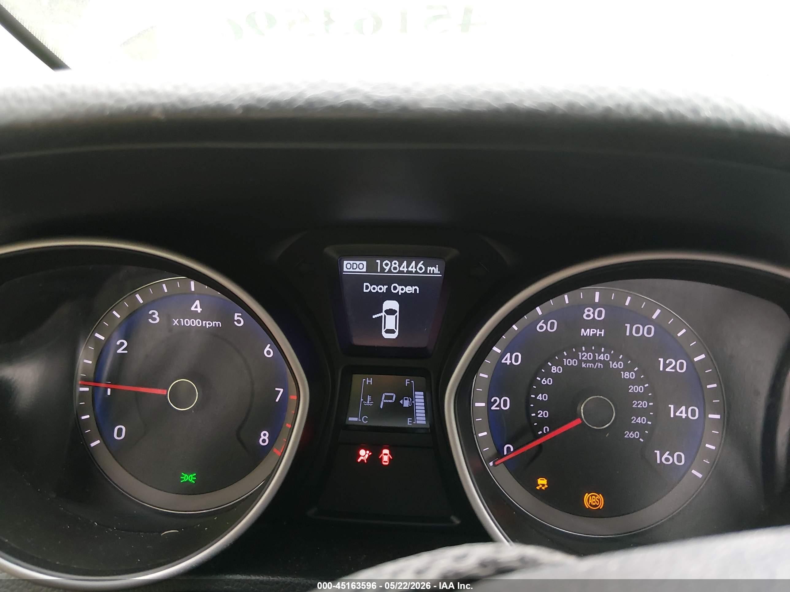 2013 Hyundai Elantra Gt Black vin: KMHD35LE0DU131095