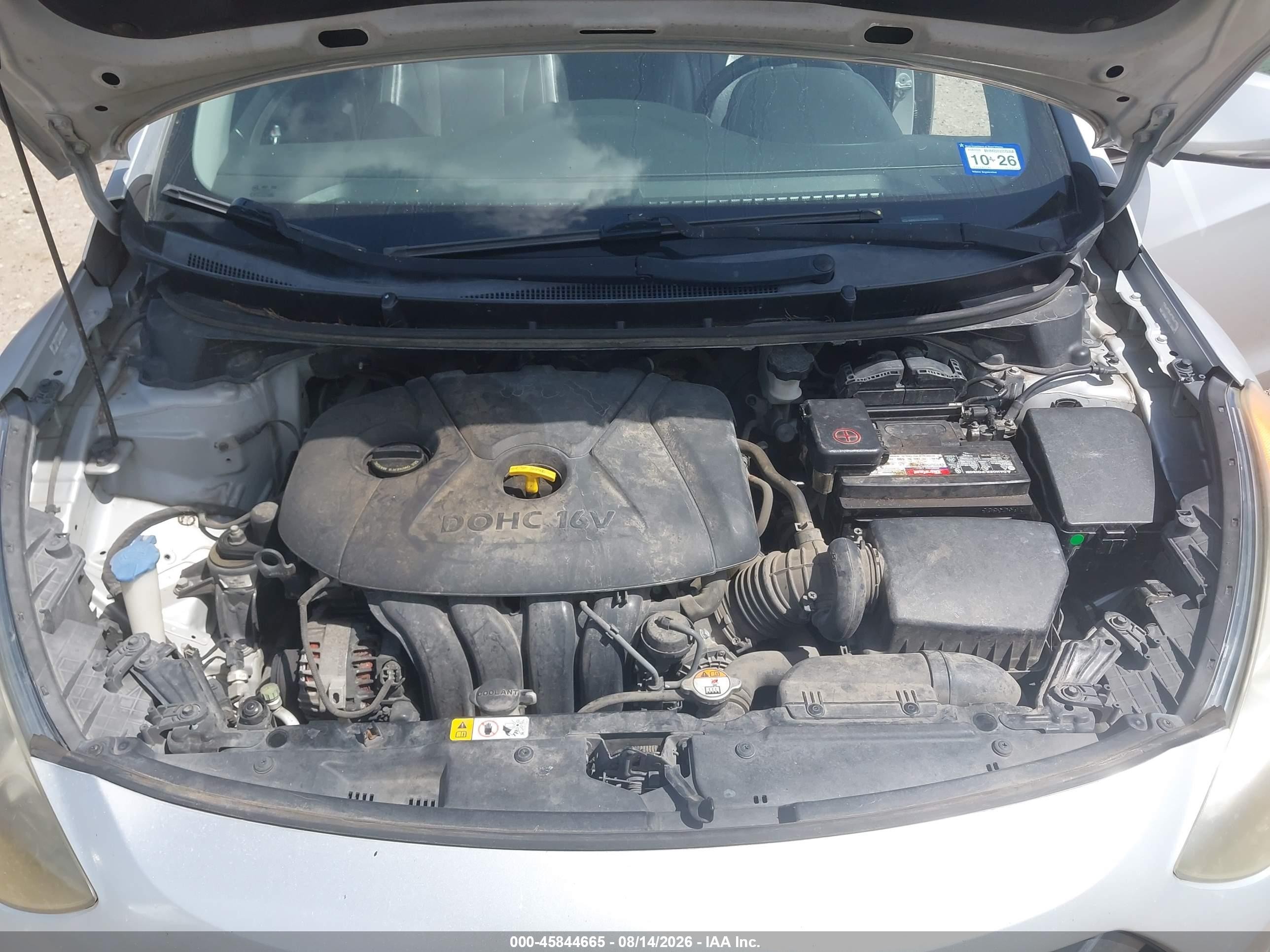 2013 Hyundai Elantra Gt   Серебряный vin: KMHD35LE0DU132456