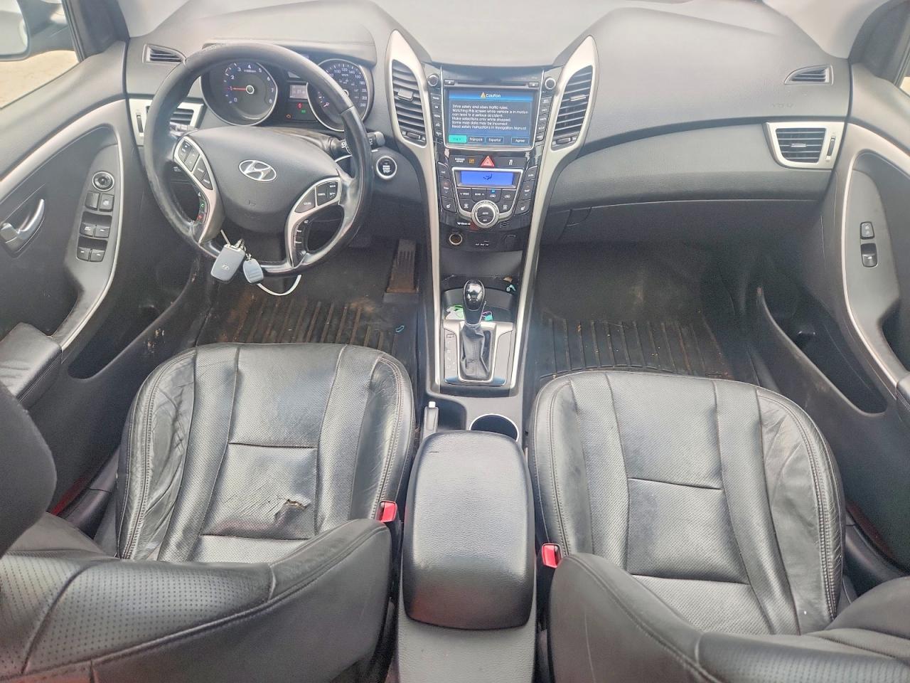 2013 Hyundai Elantra Gt Base Gray vin: KMHD35LE1DU016764