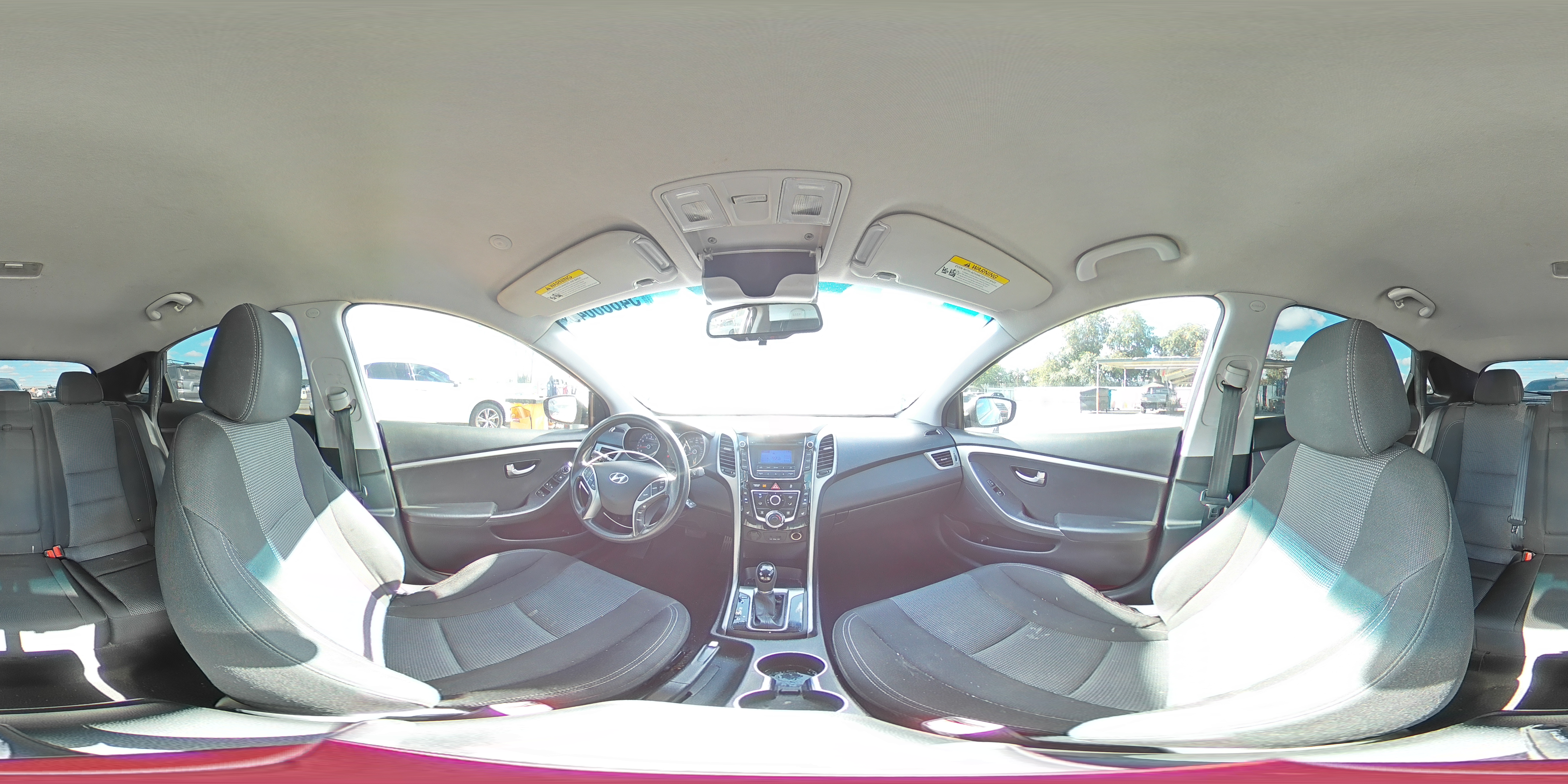 2013 Hyundai Elantra Gt Base Gray vin: KMHD35LE1DU025545