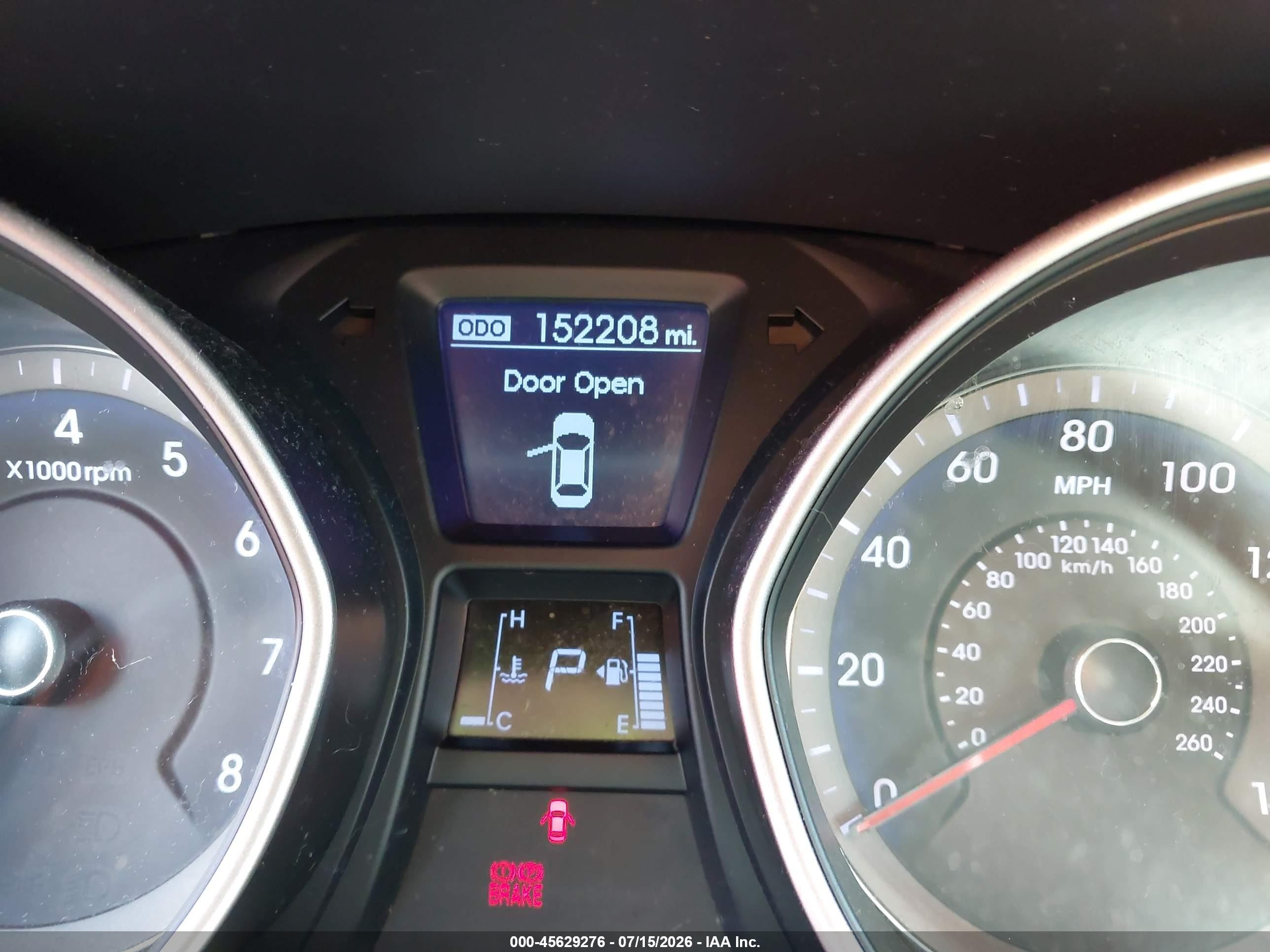 2013 Hyundai Elantra Gt Red vin: KMHD35LE1DU063213