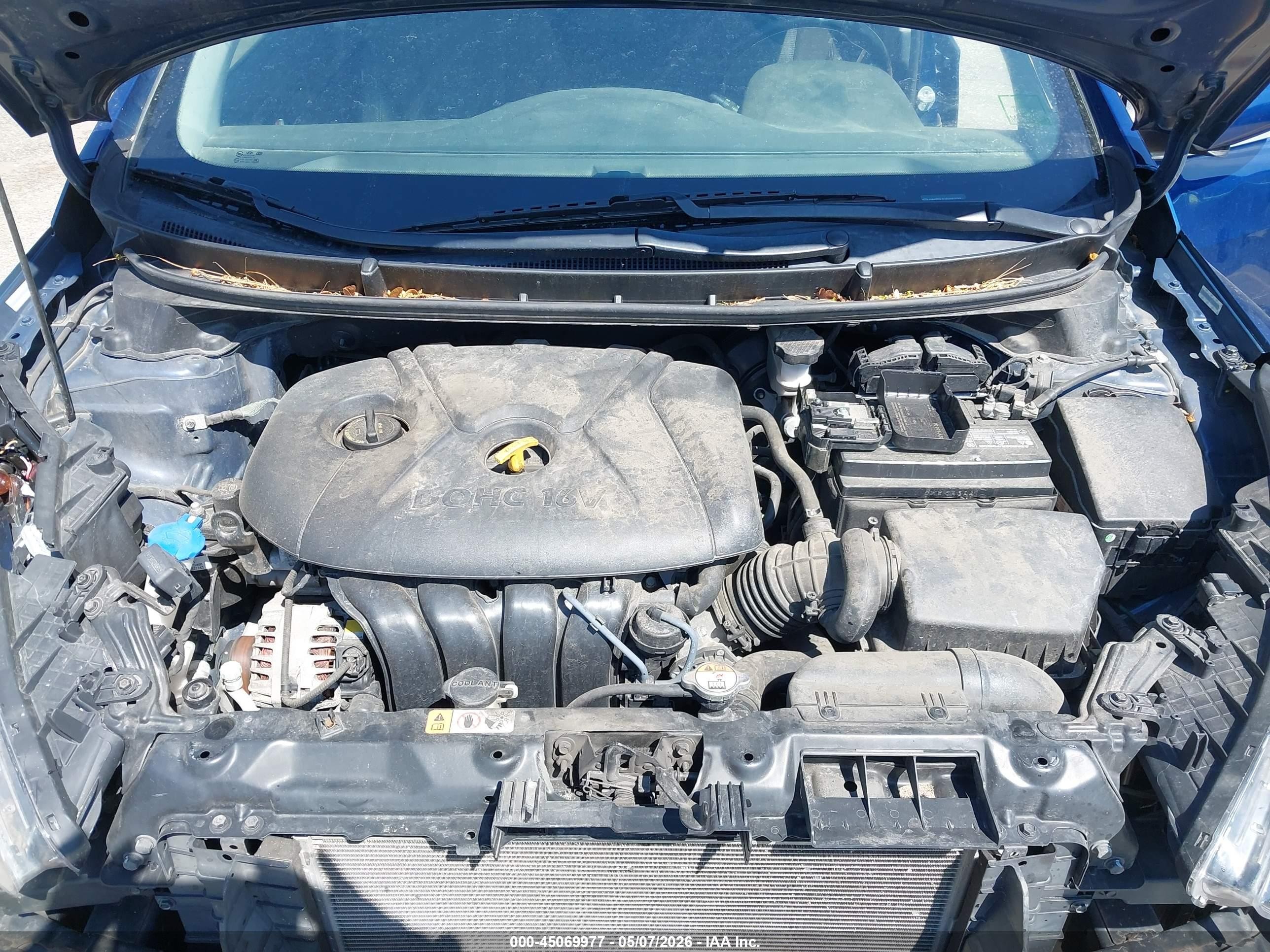 2013 Hyundai Elantra Gt Blue vin: KMHD35LE1DU081033
