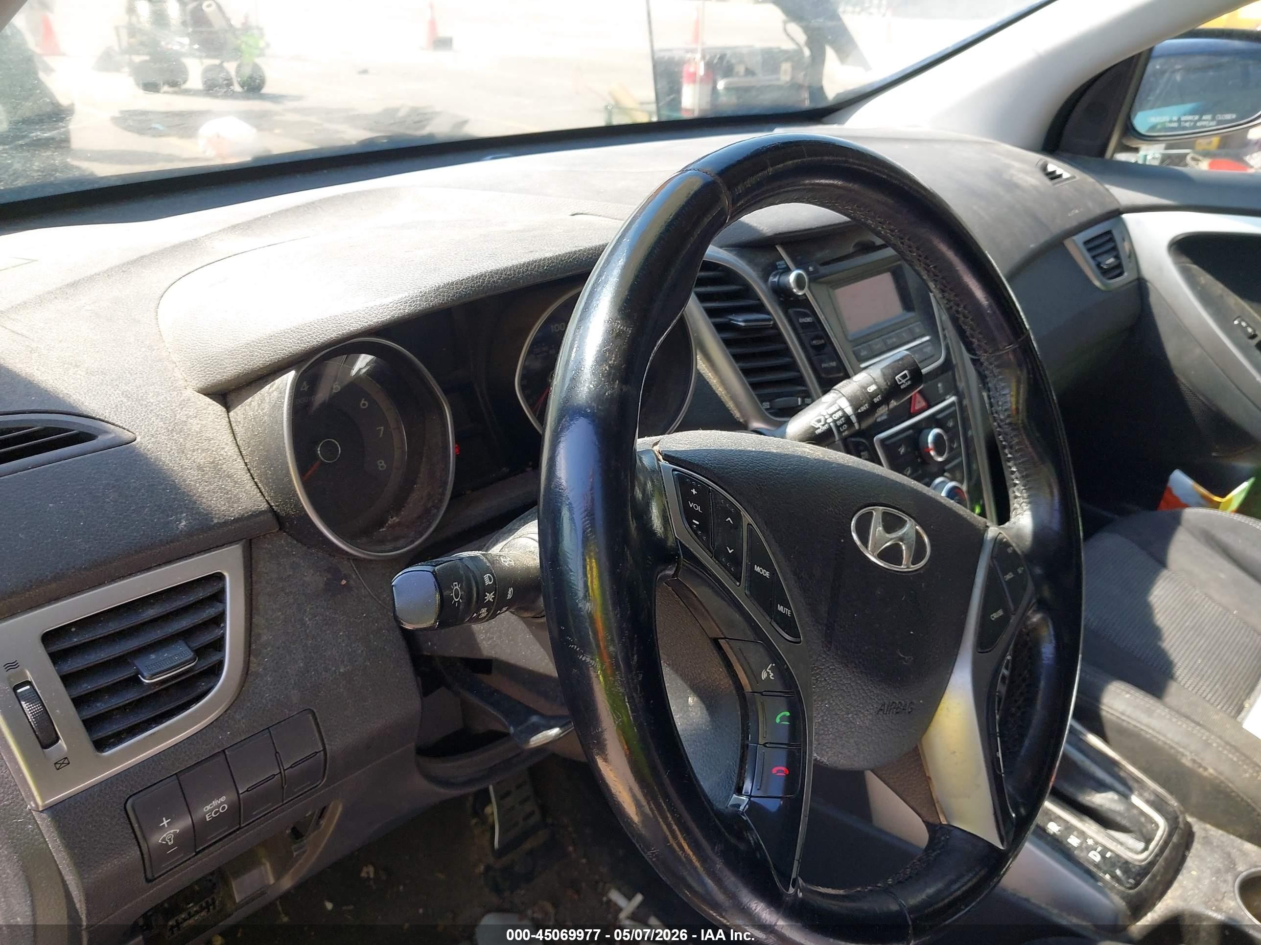 2013 Hyundai Elantra Gt Blue vin: KMHD35LE1DU081033
