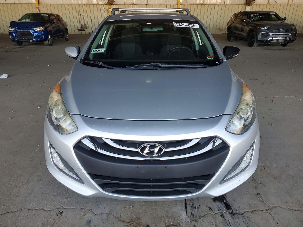 2013 Hyundai Elantra Gt Base Белый vin: KMHD35LE1DU087849