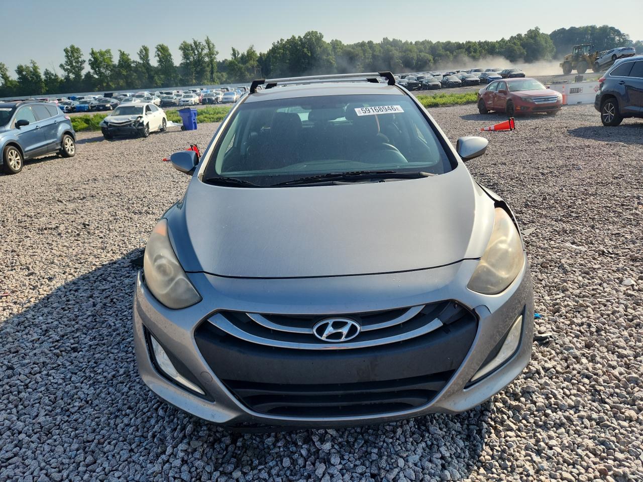 2013 Hyundai Elantra Gt Base Серебряный vin: KMHD35LE1DU126486