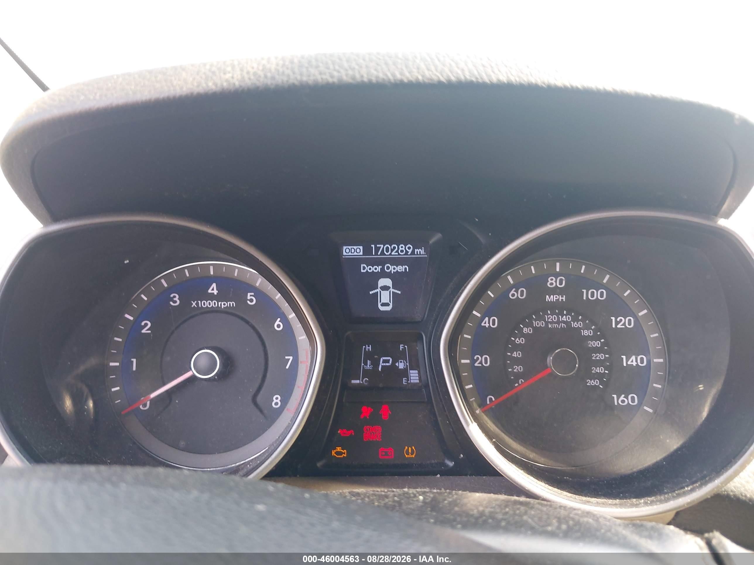 2013 Hyundai Elantra Gt   Blue vin: KMHD35LE1DU153218