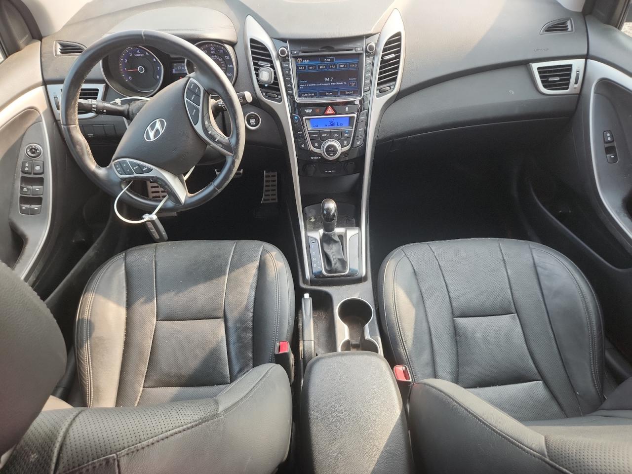 2013 Hyundai Elantra Gt Base Black vin: KMHD35LE2DU020838