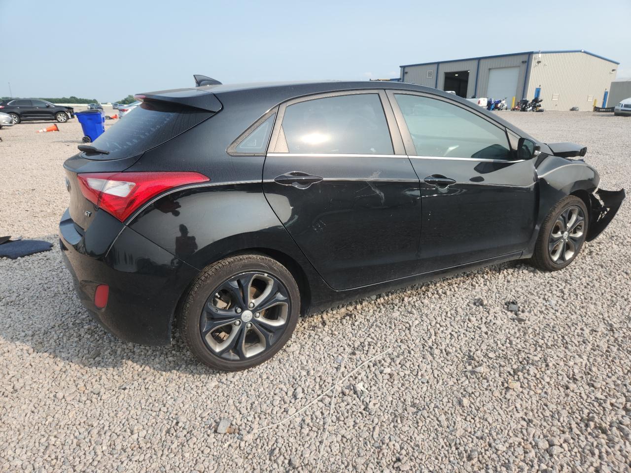 2013 Hyundai Elantra Gt Base Black vin: KMHD35LE2DU020838