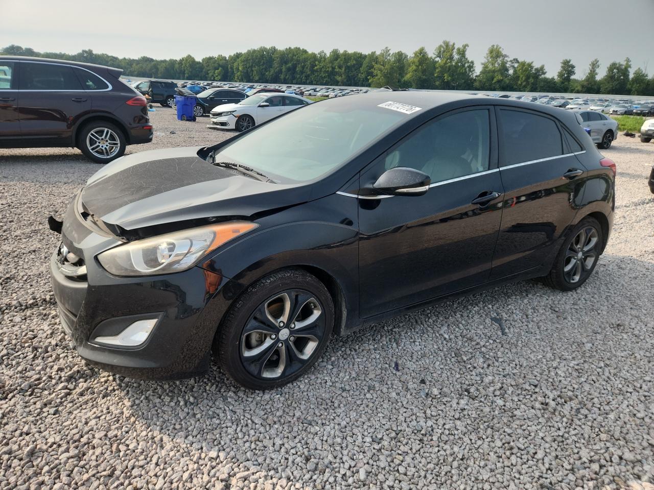 2013 Hyundai Elantra Gt Base Black vin: KMHD35LE2DU020838