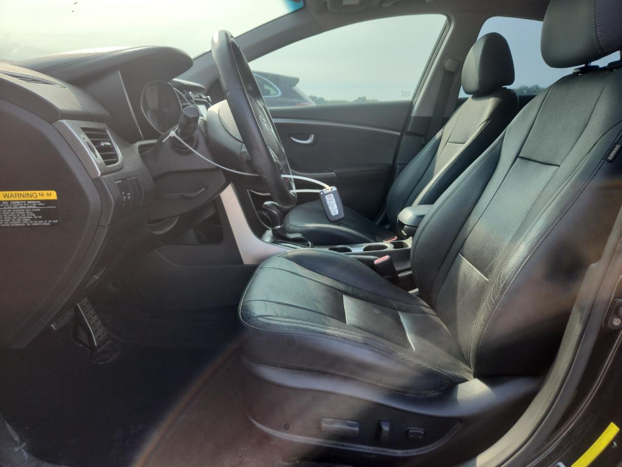 2013 Hyundai Elantra Gt Base Black vin: KMHD35LE2DU020838