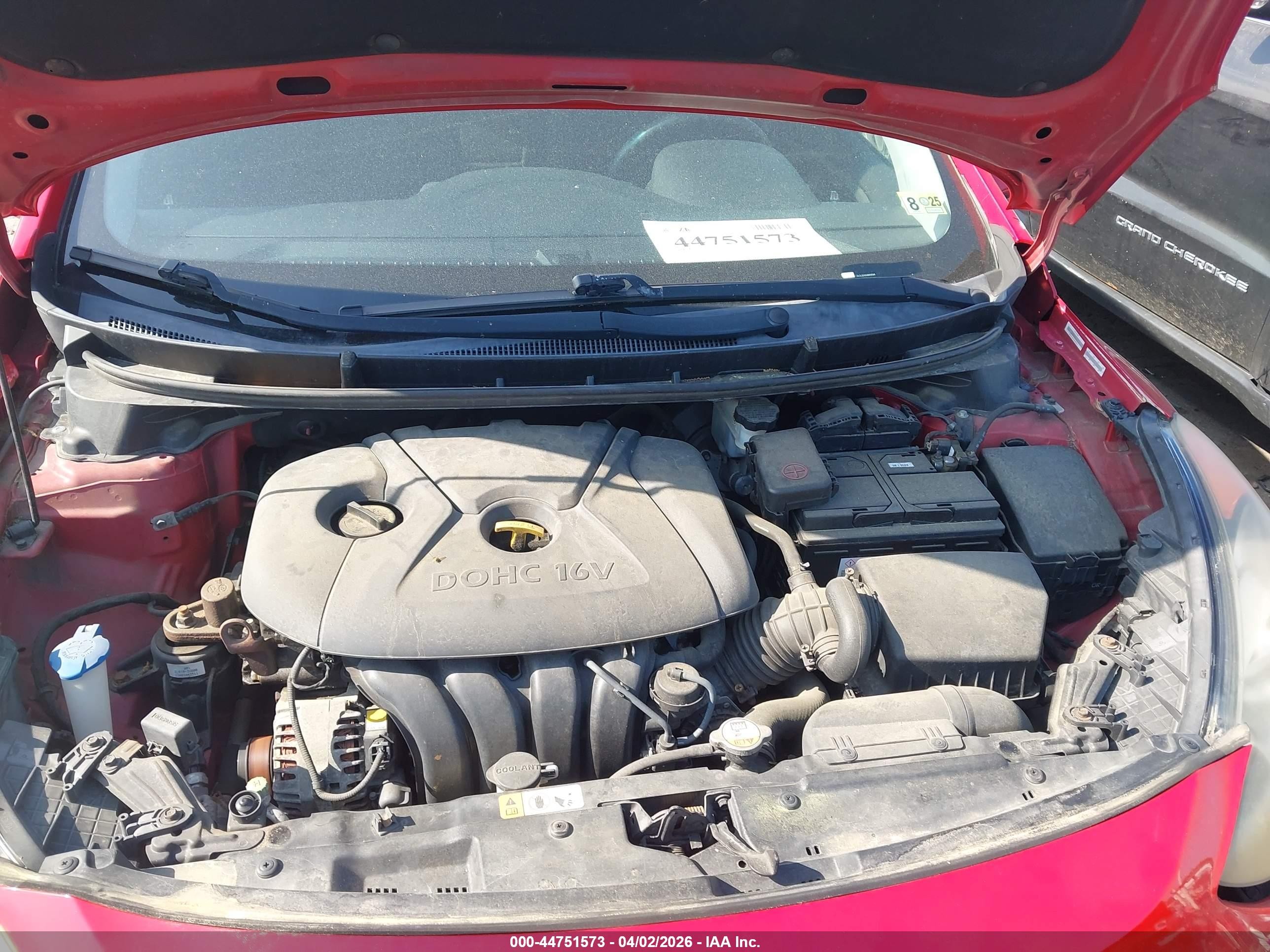2013 Hyundai Elantra Gt   Red vin: KMHD35LE2DU084894