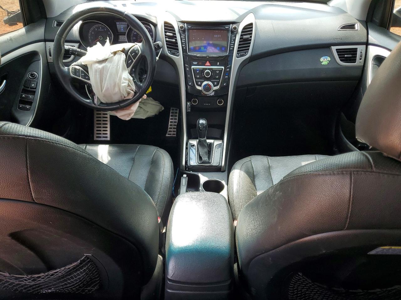 2013 Hyundai Elantra Gt Base Silver vin: KMHD35LE2DU099251