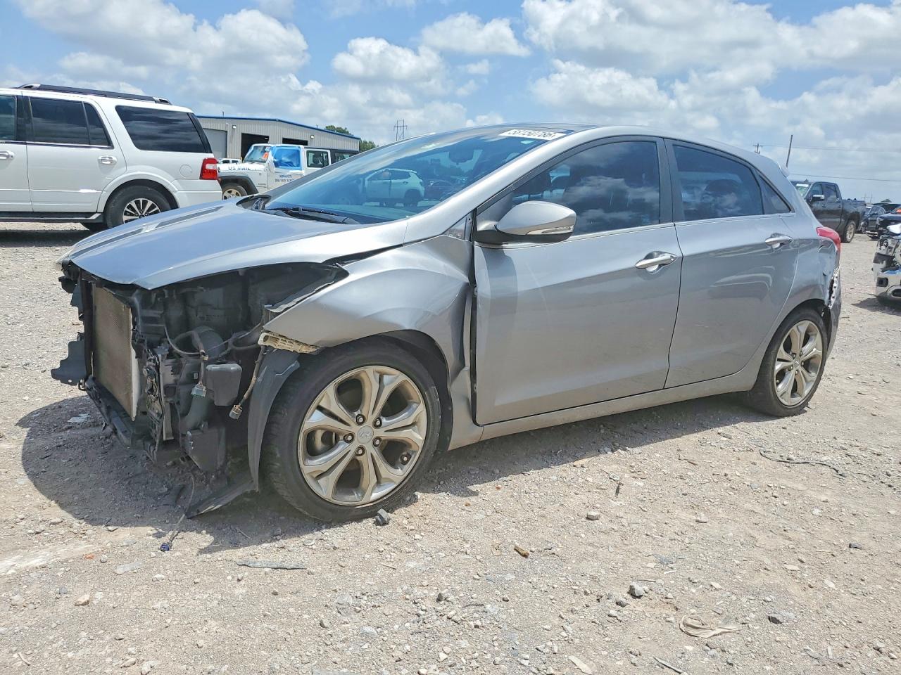 2013 Hyundai Elantra Gt Base Gray vin: KMHD35LE2DU113293