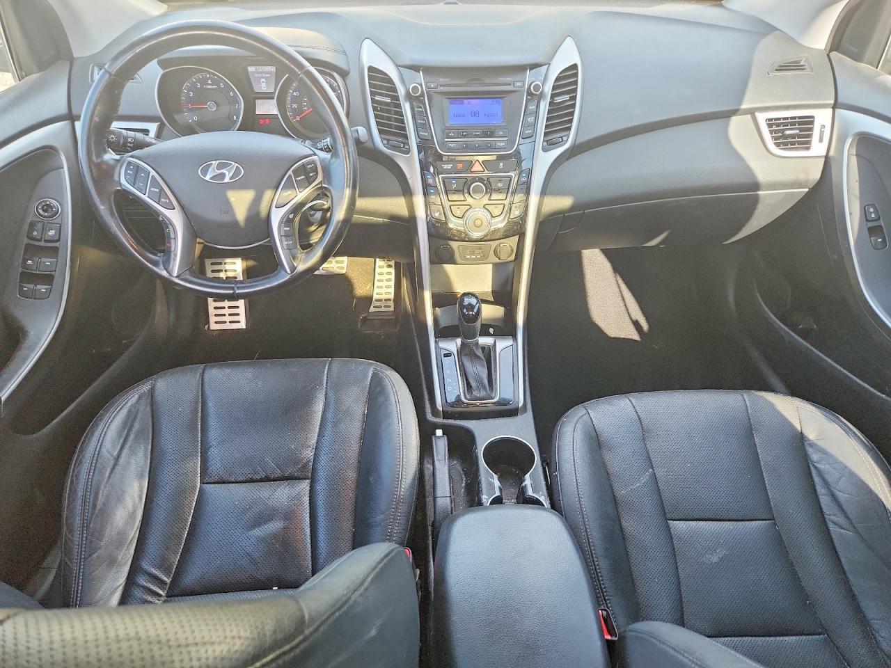 2013 Hyundai Elantra Gt Base Gray vin: KMHD35LE2DU113293