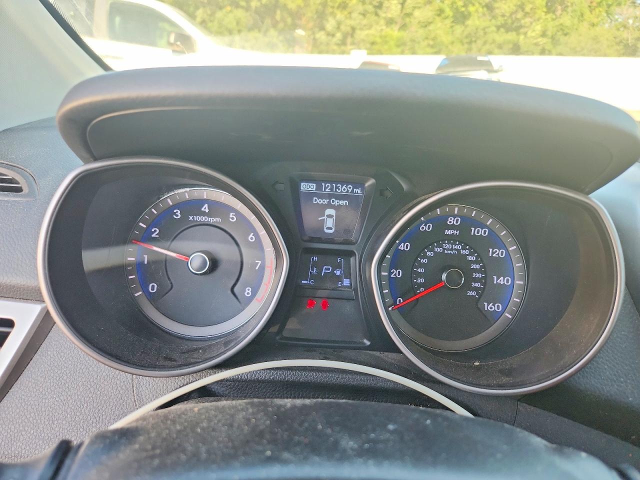 2013 Hyundai Elantra Gt Base Gray vin: KMHD35LE2DU113293