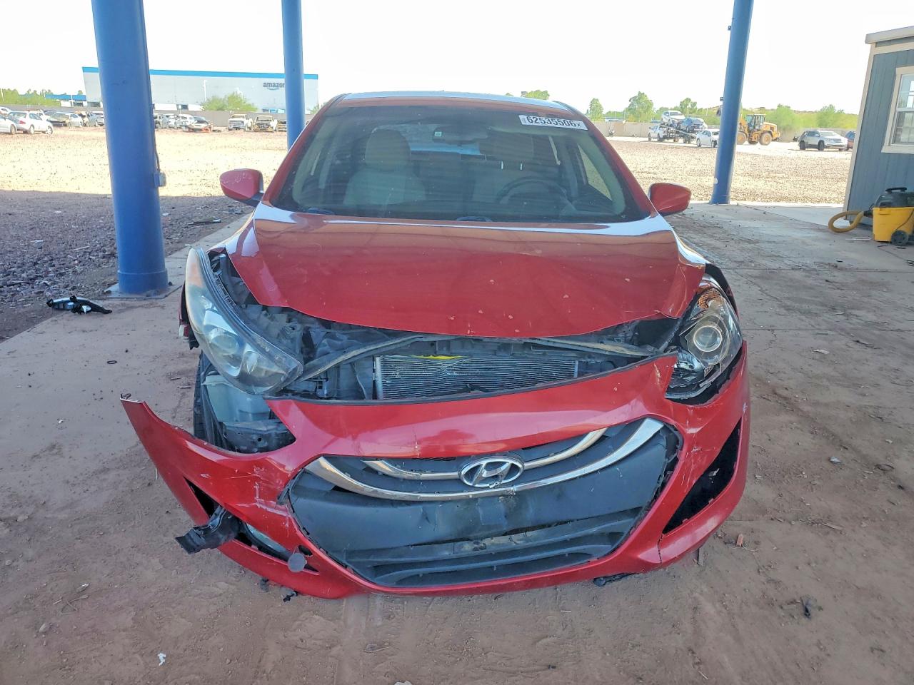 2013 Hyundai Elantra Gt Base Red vin: KMHD35LE2DU149646