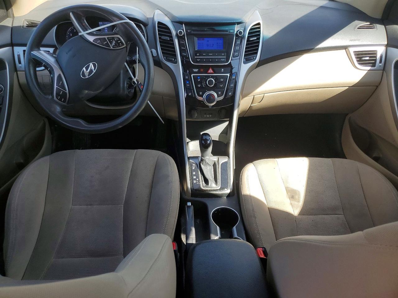 2013 Hyundai Elantra Gt Base Blue vin: KMHD35LE2DU150084