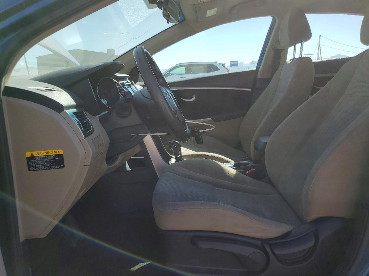 2013 Hyundai Elantra Gt Base Blue vin: KMHD35LE2DU150084
