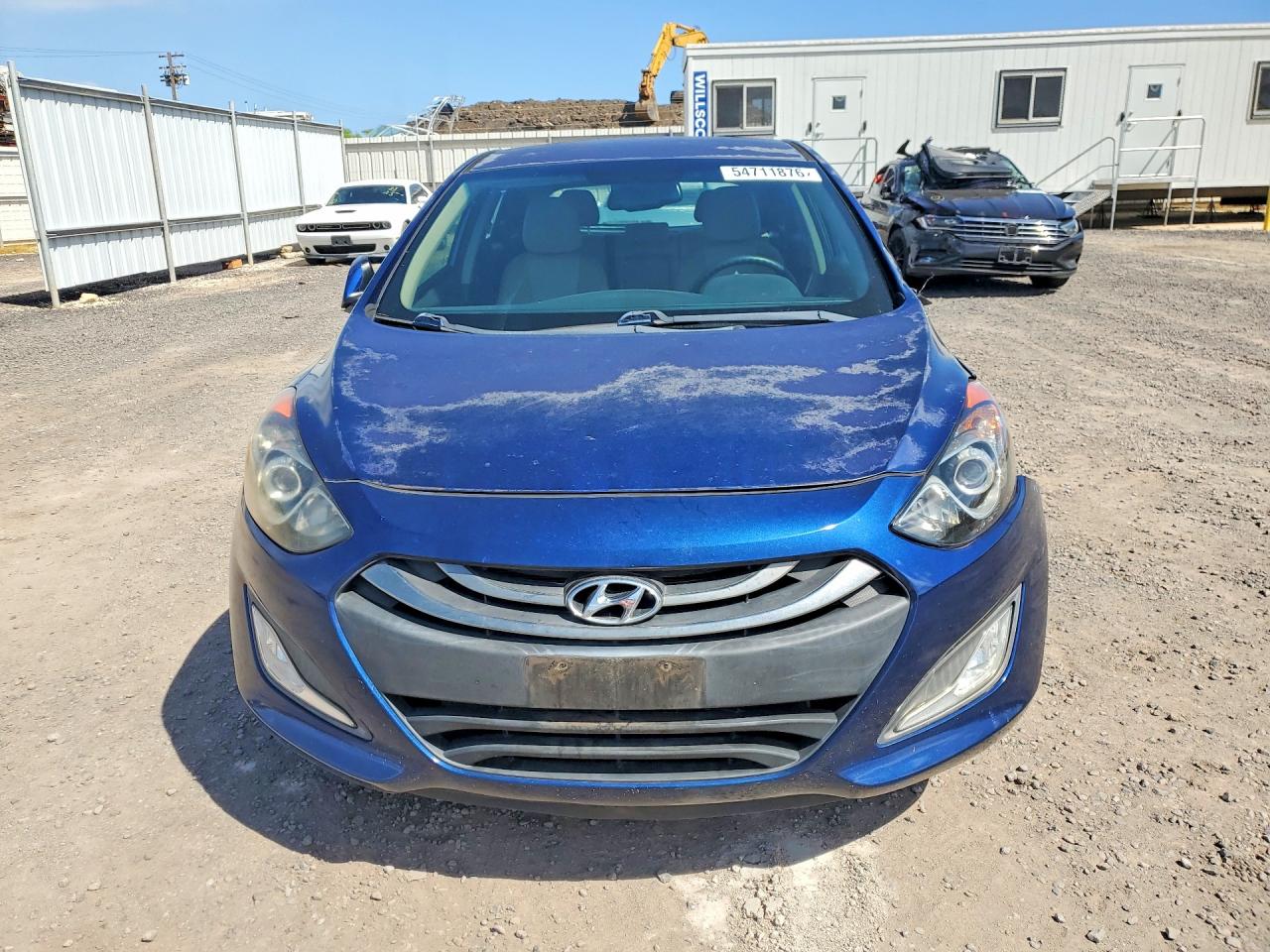 2013 Hyundai Elantra Gt Base Blue vin: KMHD35LE3DU053475