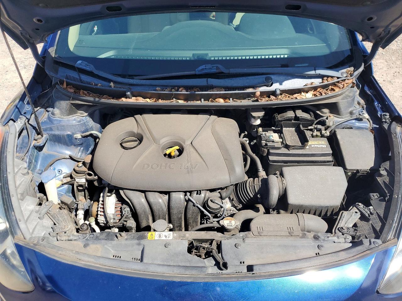 2013 Hyundai Elantra Gt Base Blue vin: KMHD35LE3DU053475