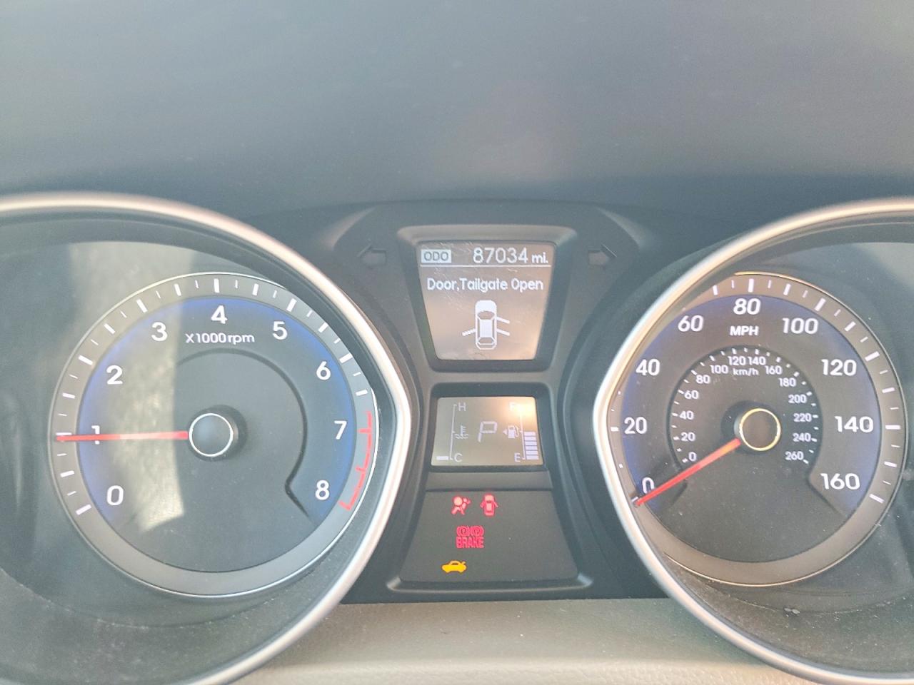 2013 Hyundai Elantra Gt Base Blue vin: KMHD35LE3DU053475