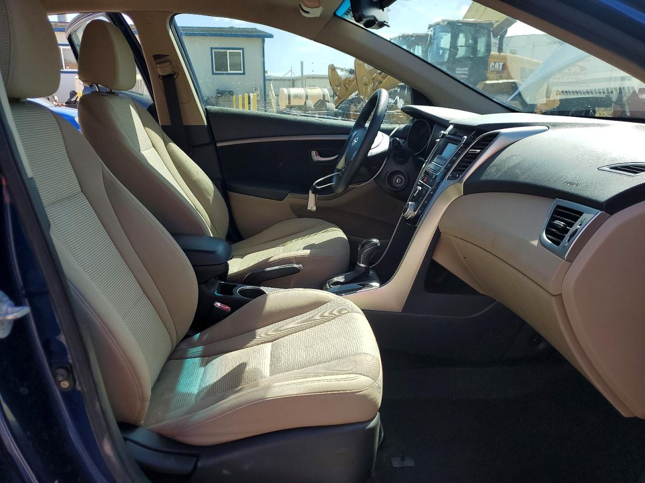 2013 Hyundai Elantra Gt Base Blue vin: KMHD35LE3DU053475