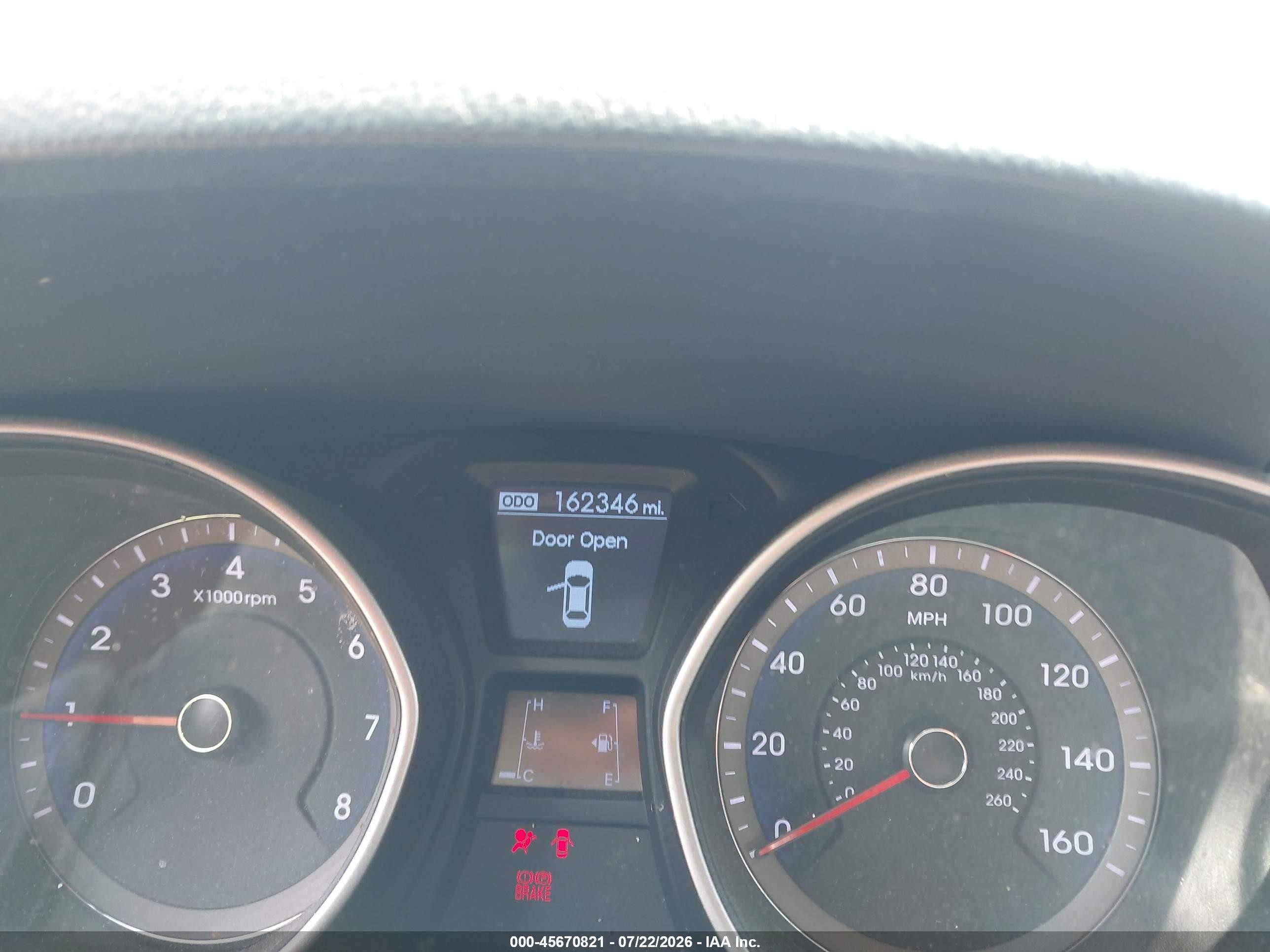 2013 Hyundai Elantra Gt   Blue vin: KMHD35LE3DU082975
