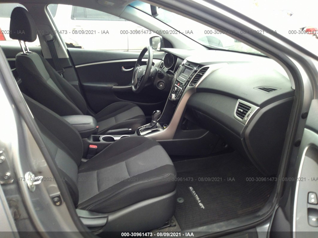 2013 Hyundai Elantra Gt Gray vin: KMHD35LE3DU083298