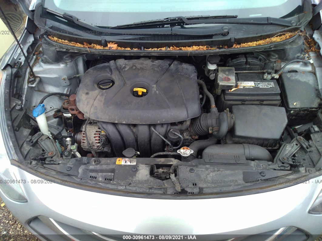 2013 Hyundai Elantra Gt Gray vin: KMHD35LE3DU083298