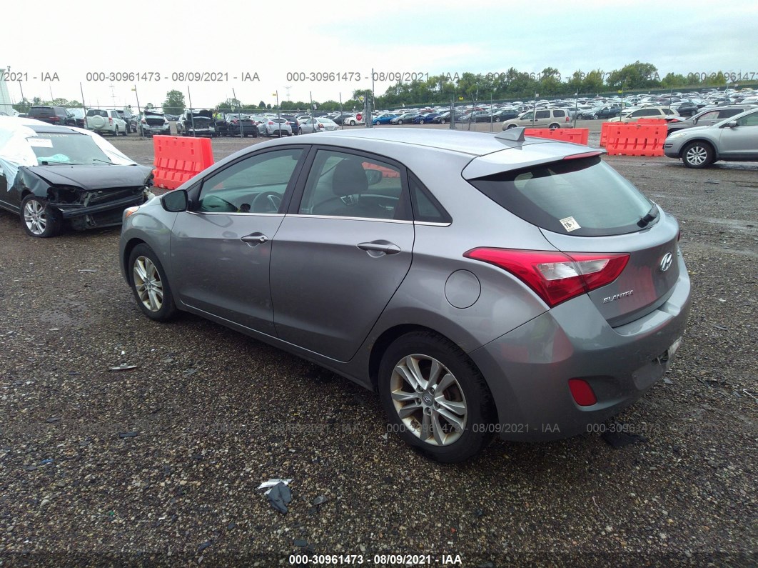 2013 Hyundai Elantra Gt Gray vin: KMHD35LE3DU083298